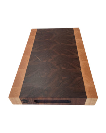 Contemporary Walnut & Maple Chopping Board