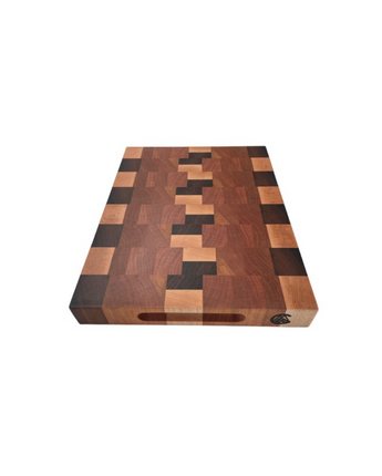 Cherry, Walnut, and Maple Chopping Board