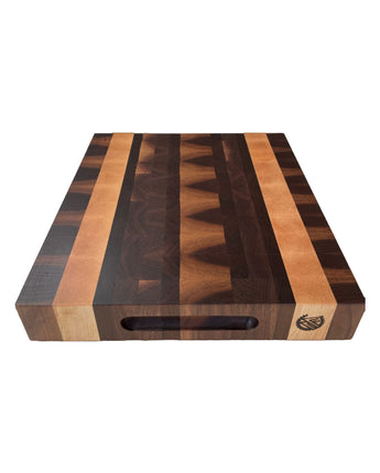 Walnut & Maple End-Grain Butcher Block