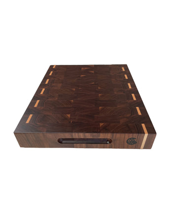 Walnut & Maple End-Grain Butcher Block