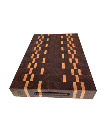 Walnut & Maple End-Grain Butcher Block