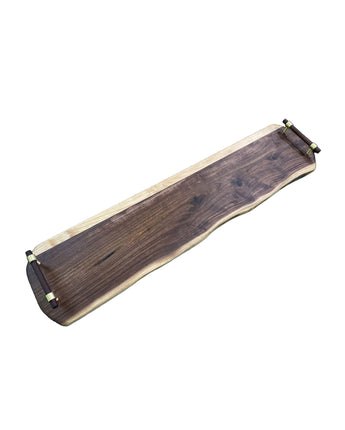 Walnut & Maple Dual-Tone Serving Tray